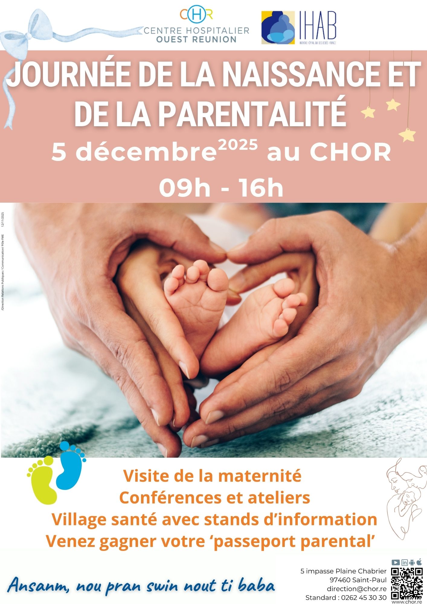 Journée naissance et parentalite Affiche